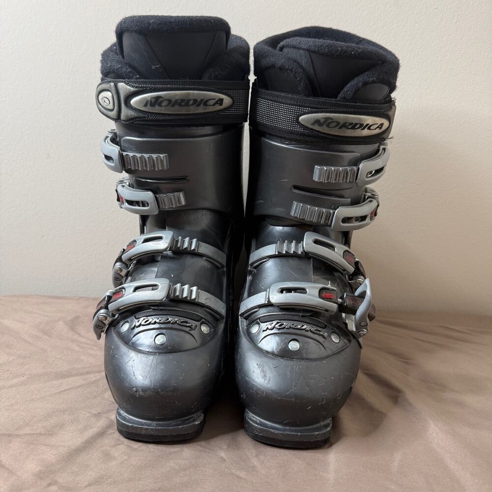 Nordica B3 CAB 9 W Ski Boots Mondo 27 27.5 310mm Gray Women’s Alpine 4 Buckle